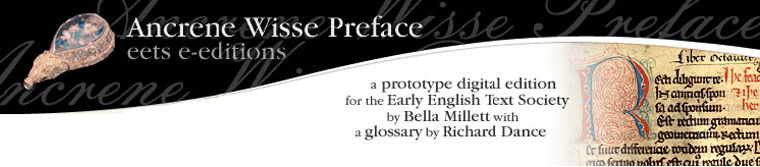 EETS Ancrene Wisse banner
